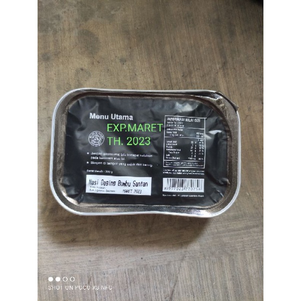 Jual promo...nasi naraga ecer ransum tni | Shopee Indonesia