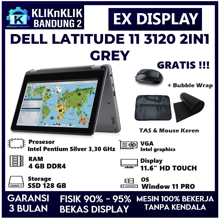 Çin 0R0759 Dell Latitude 3120 E3120 2in1 Alt Kapak Üreticiler