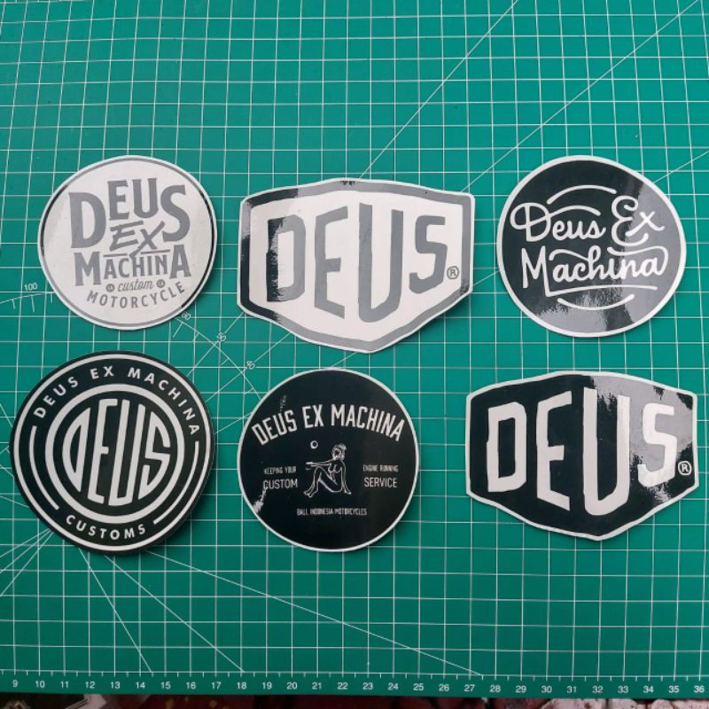 Jual Stiker Deus Logo 1 pack | Shopee Indonesia