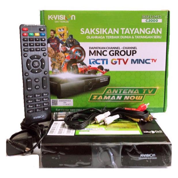 Jual [BISA COD] Receiver Parabola KVision Bromo C2000 ( C Band / Ku
