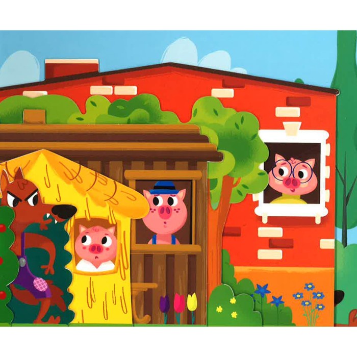 Jual THE THREE LITTLE PIGS (LAYERED TABS) | Shopee Indonesia