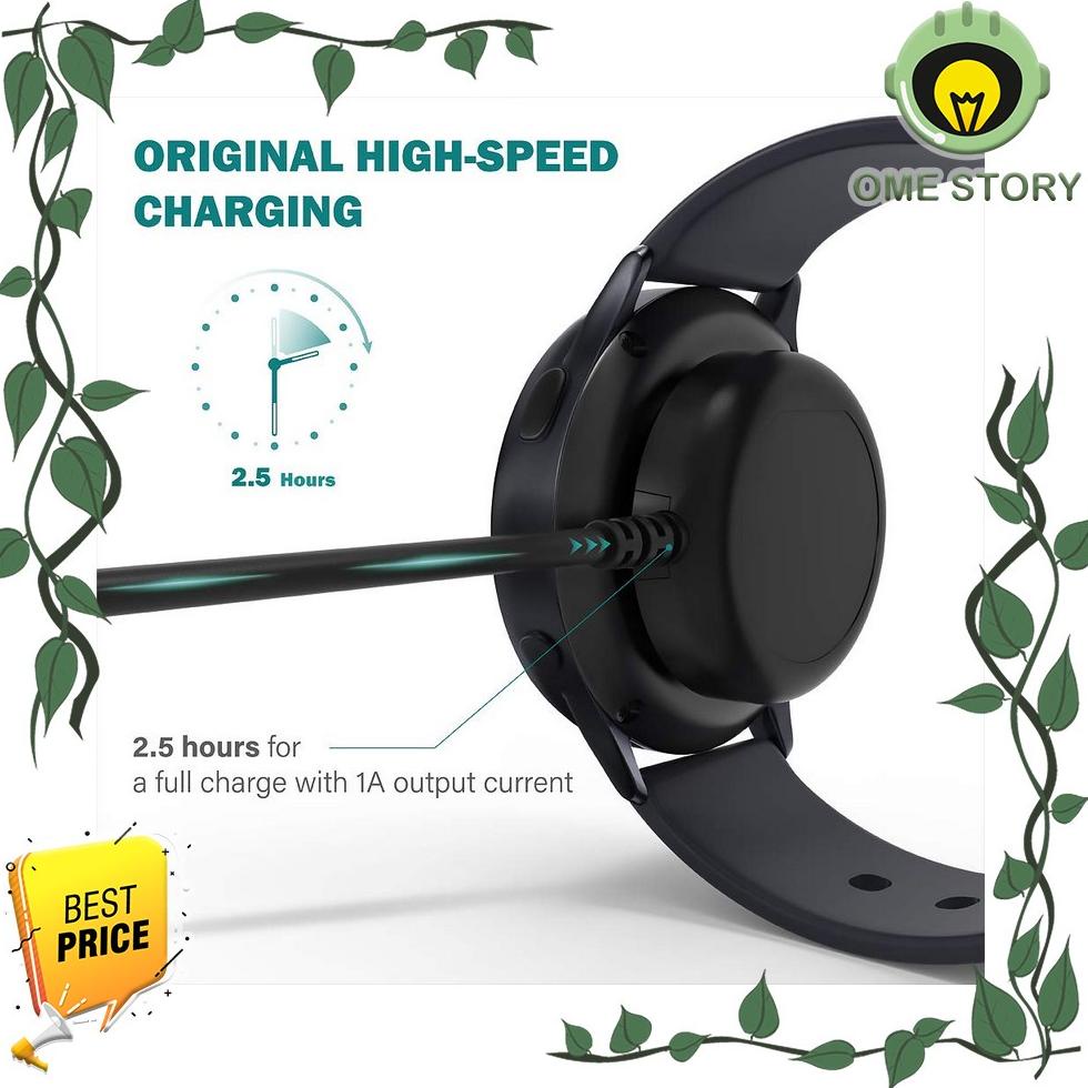 Jual Wireless Charger for Samsung Galaxy Watch Active 1 2 3 4 40mm 41mm
