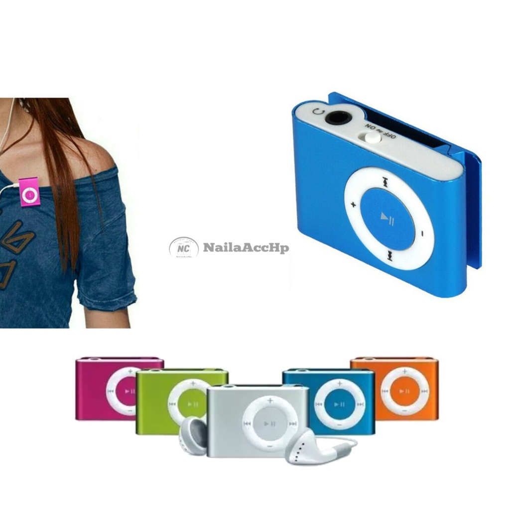 Jual MP3 Music Player Mini Jepit Slot Memory Card mp3 player Shopee Indonesia