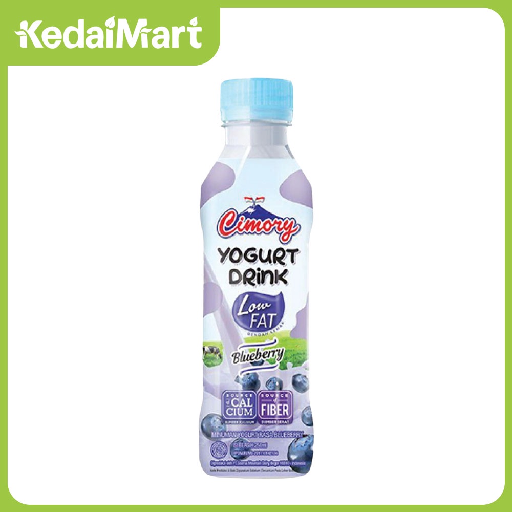 Jual Cimory Yoghurt Drink Low Fat Blueberry 250 ml Shopee Indonesia