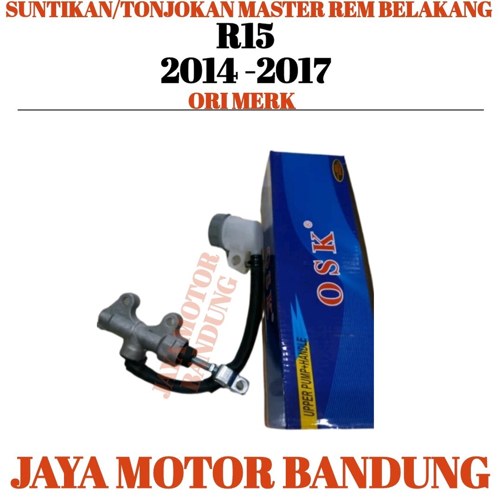 Jual SUNTIKAN-TONJOKAN MASTER REM BELAKANG R15 TAHUN 2014 2015 2016 ...