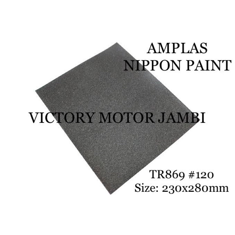 Jual KERTAS PASIR SANDPAPER AMPLAS WATERPROOF 120 280 600 NIPPON PAINT