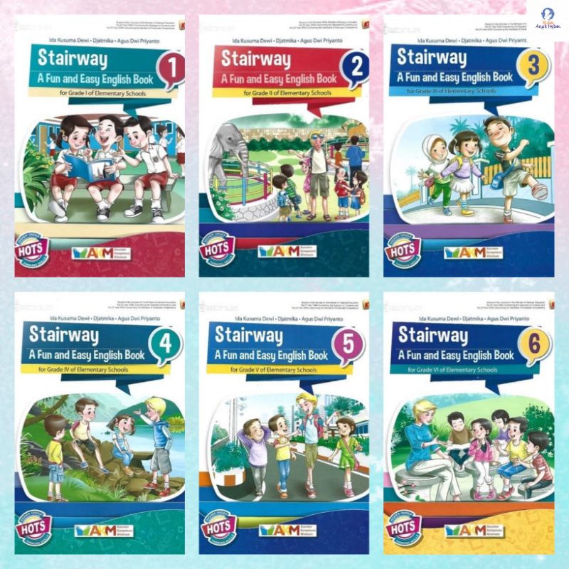 Jual Buku Stairway / Starway / English Bahasa Inggris Kelas 1 2 3 4 5 6 ...