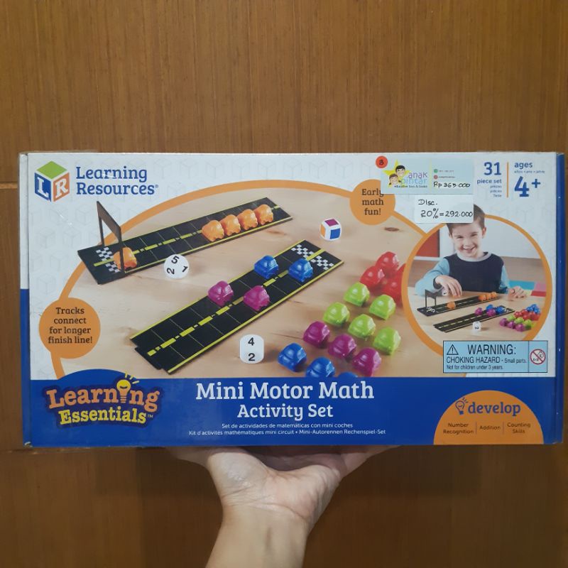 Jual Learning Resources Mini Motor Math Activity Set | Shopee Indonesia