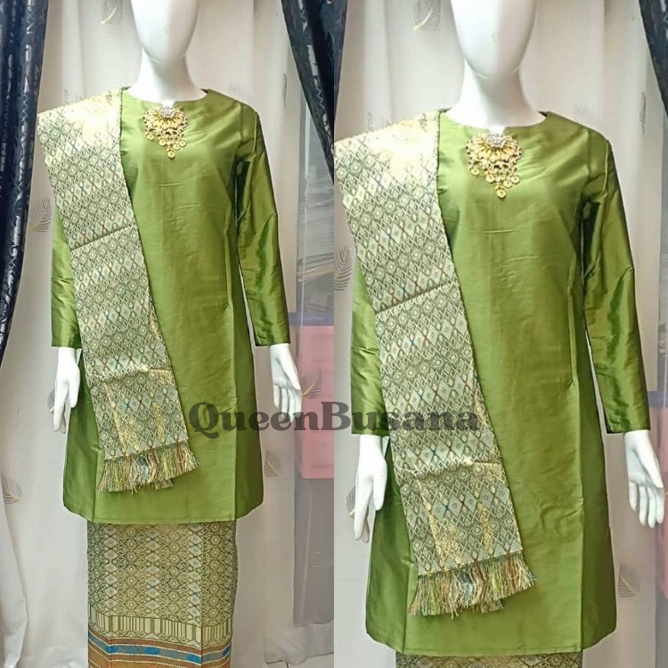 Jual Baju Kurung Songket Selendang Kebaya Kurung Songket Baju