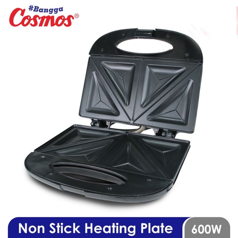 Jual sandwich toaster cosmos csm-2101 pemanggang roti otomatis ...