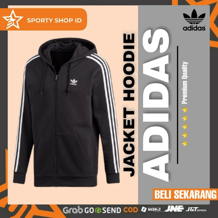 Harga jaket hoodie adidas original best sale