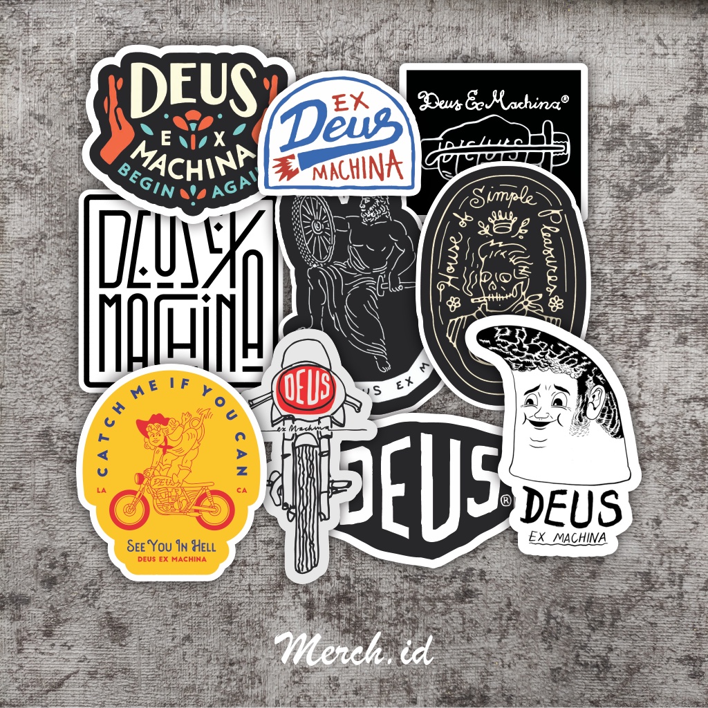Jual Stiker Deus Set 3 / Sticker Pack | Shopee Indonesia