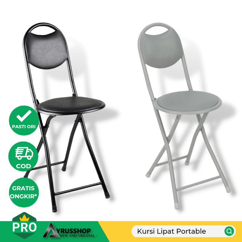 Jual Kursi Lipat Folding Chair Soleil Kursi Sholat Santai Teras Besi