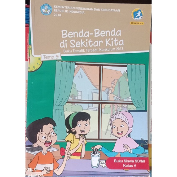 Jual BUKU Tematik Untuk Kelas 5 SD tema 9 kurikulum 2013 edisi revisi ...