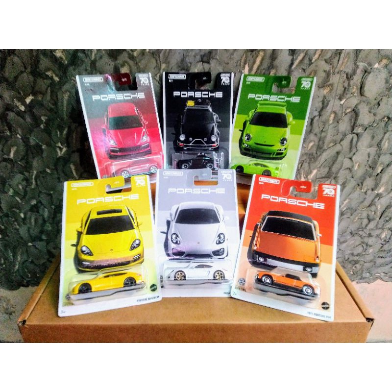 Jual MATCHBOX 70th Porsche Series Set 2023 Shopee Indonesia