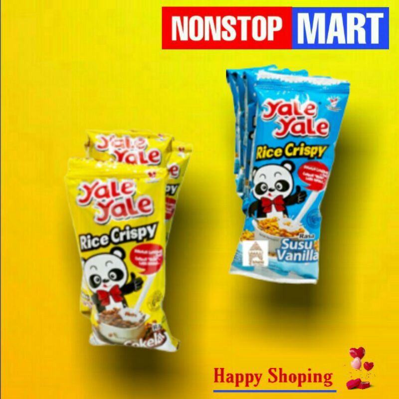 Jual YALE YALE RICE CRISPY Renceng isi 10 pcs | Shopee Indonesia