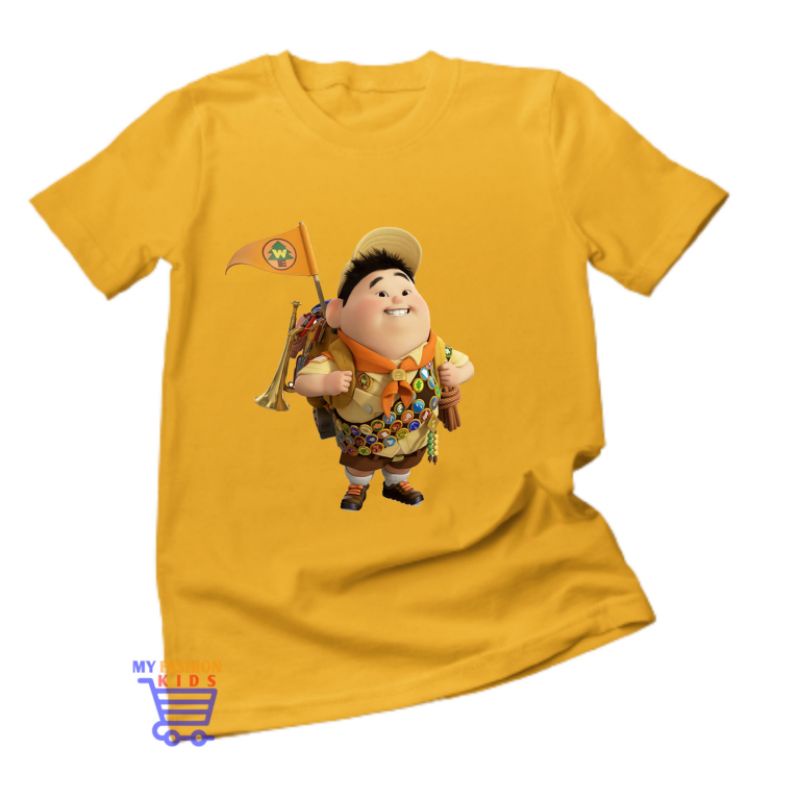 Jual Kaos Anak Custom Gambar Russel Up Baju Kartun Anak Terbaru Bahan ...