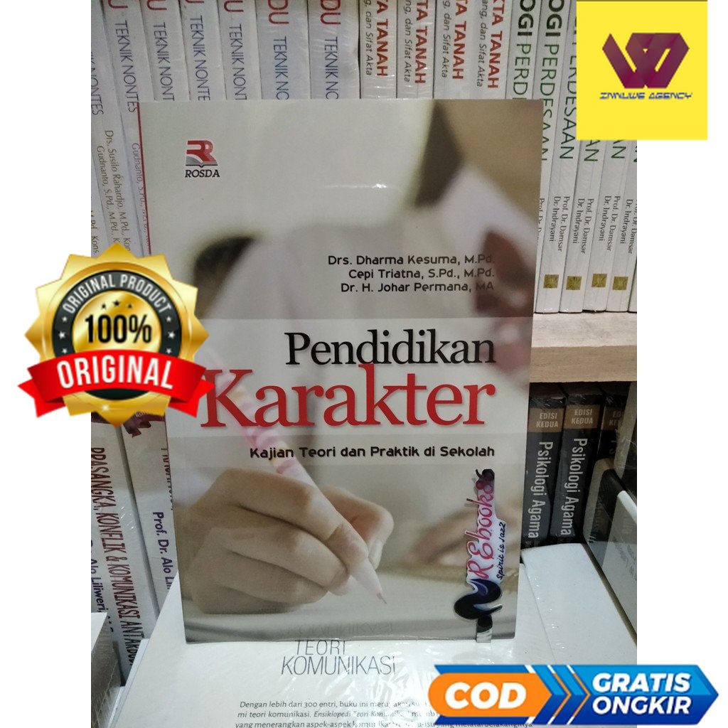 Jual Pendidikan Karakter ( Kajian Teori Dan Praktik Di Sekolah ) - DRS ...