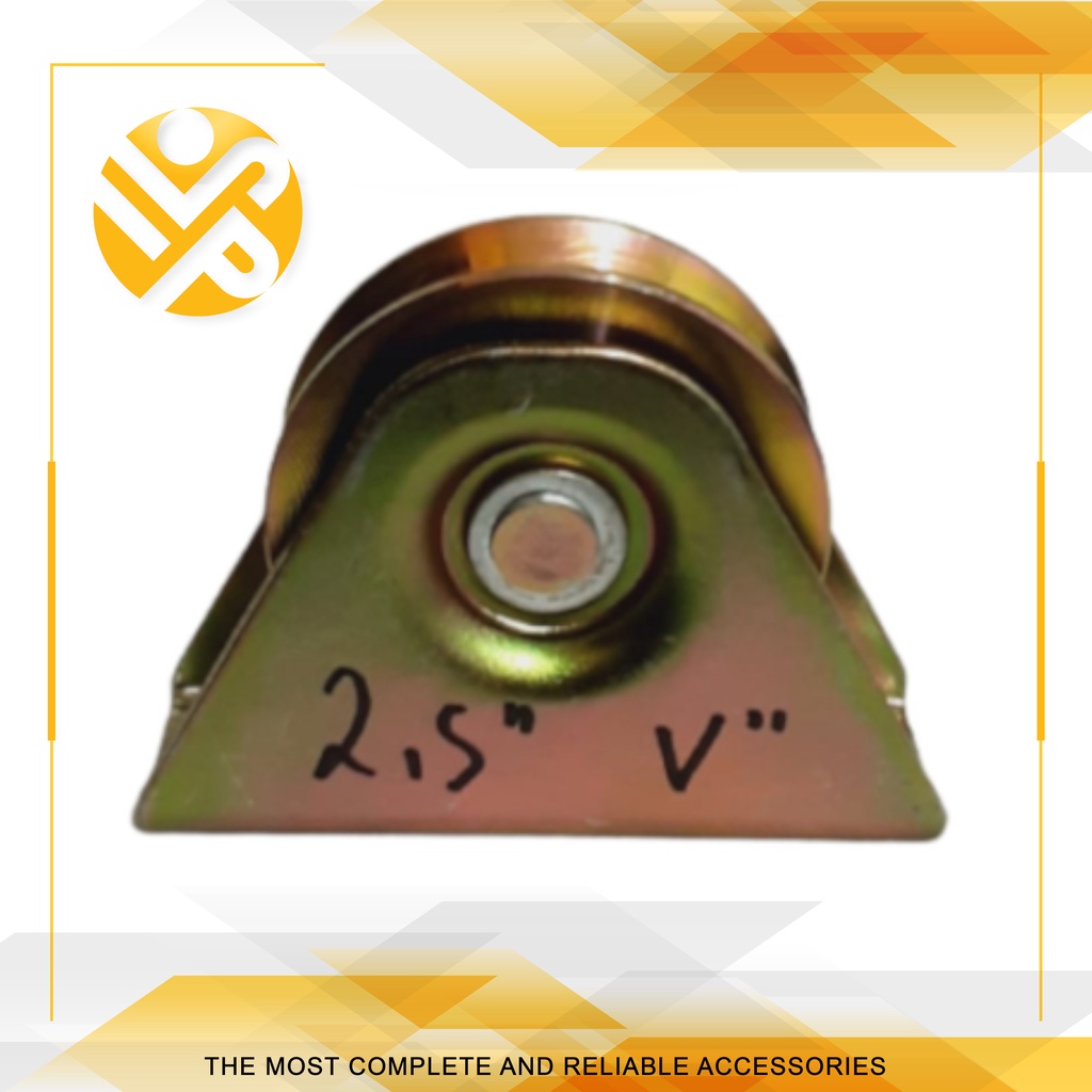 Jual Roda Pagar Model V 2.5'' 60mm / Roda Pagar Besi 2.5 Inch | Shopee