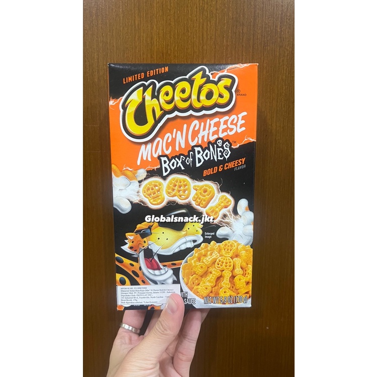 Jual CHEETOS MAC AND CHEESE BOX OF BONES BOLD AND CHEESY LIMITED EDITION Shopee Indonesia