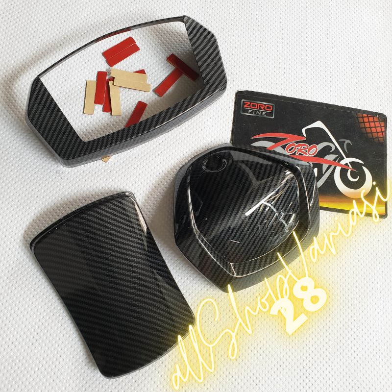 Jual Cover Tutup Tangki Bensin Karbon Nmax New Speedo Nmax New Karbon