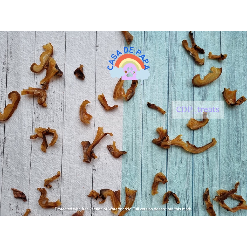 Jual CDP treats Dehydrated Cow Ear Strips | Telinga sapi | Shopee Indonesia