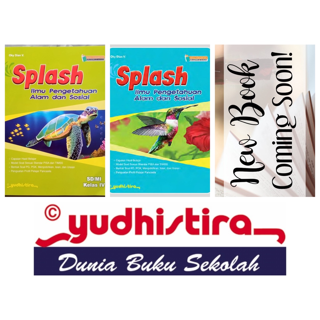 Jual Buku Ilmu Pengetahuan Alam Dan Sosial Ipas Splash Sd Kelas 4 5 6 Merdeka Yudhistira 8385