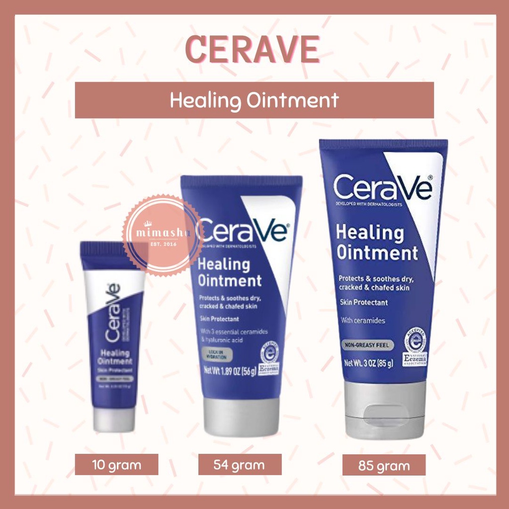 Jual CeraVe Healing Ointment For Cracked Chafed & Extremely Dry Skin ...