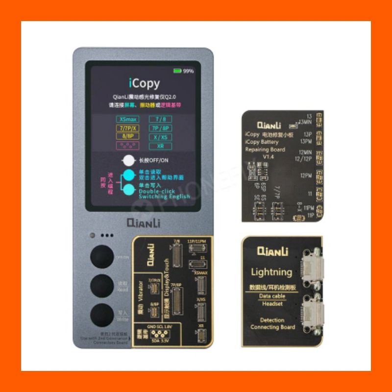 Jual ICOPY PLUS 2.2 (3 in 1) by QIANLI ORIGINAL, REPAIR BATERAI, TRUE ...