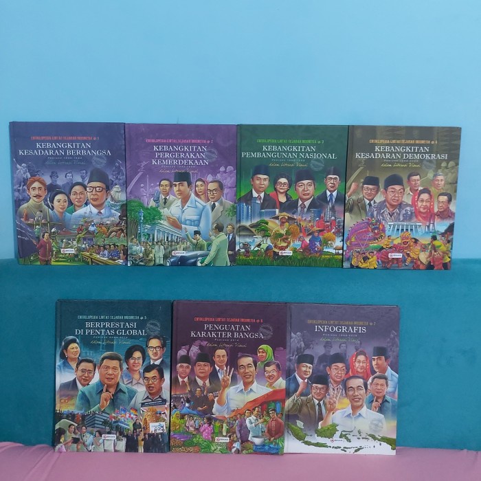 Jual Ensiklopedia 1 Set Ensiklopedia Lintas Sejarah Indonesia 7 Buku