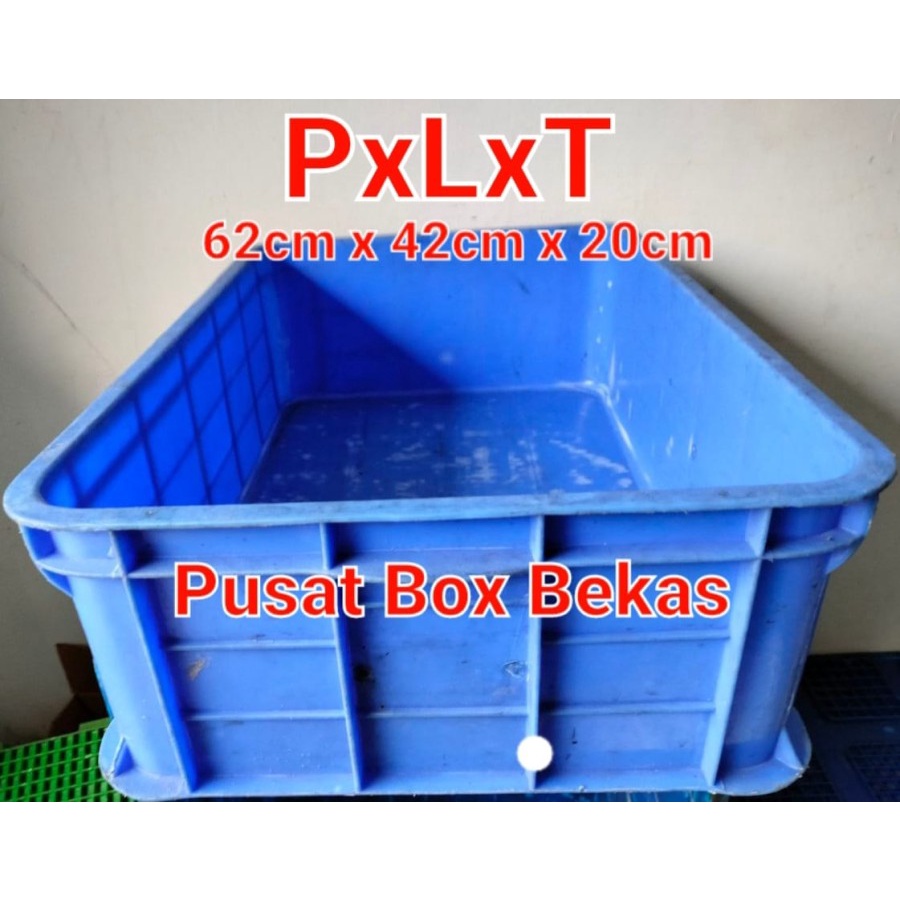Jual Box rabbit plastik bekas 2033 box rapat kontener plastik 2033 Bak ...