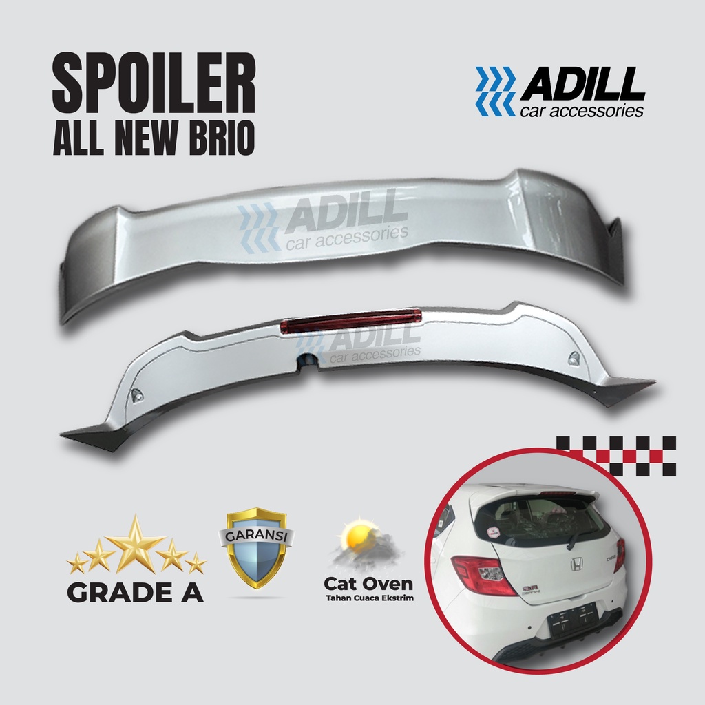 Jual Spoiler/topi belakang all new Brio 2018-2023 | Shopee Indonesia