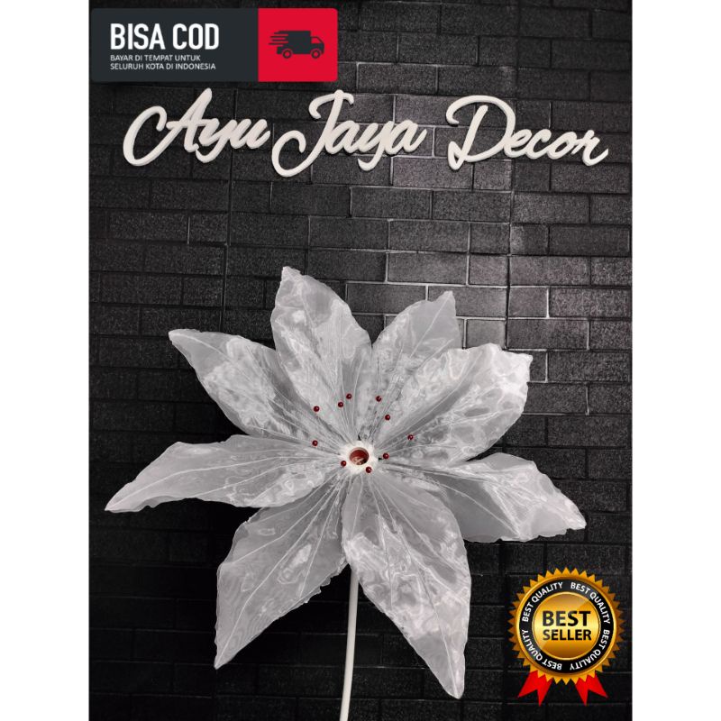 Jual KELOPAK BUNGA/CUP BUNGA + FITINGAN DEKORASI, TAMAN, RUMAH, CAFE ...