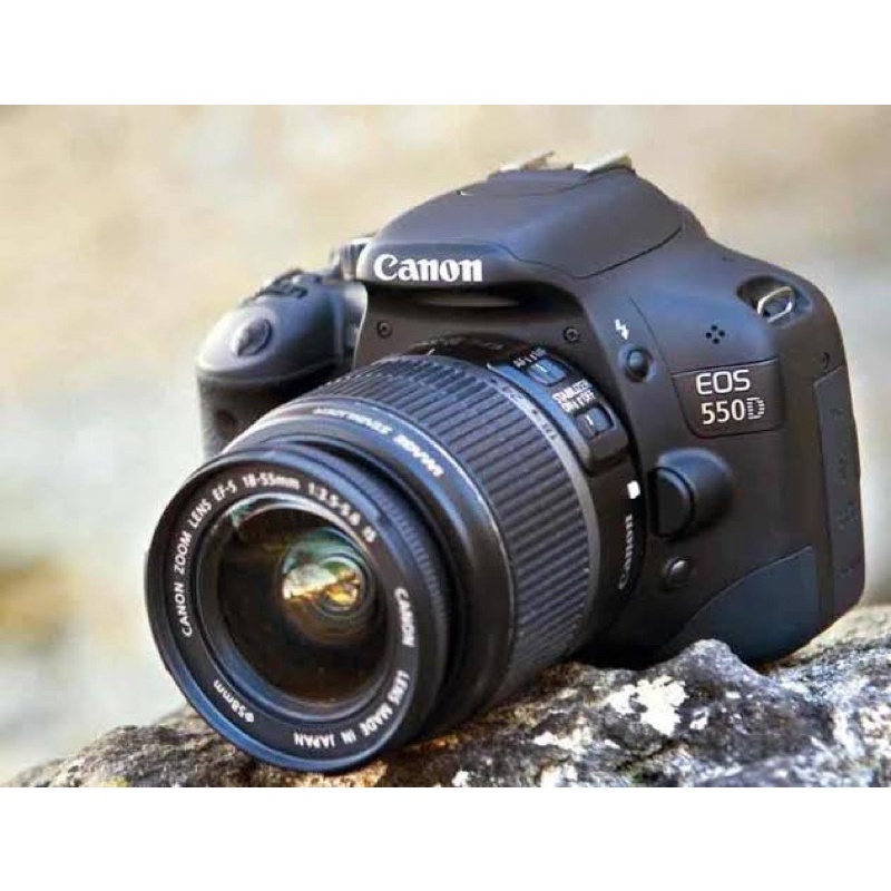 Jual canon 550D lensa kit 18 55mm is | Shopee Indonesia