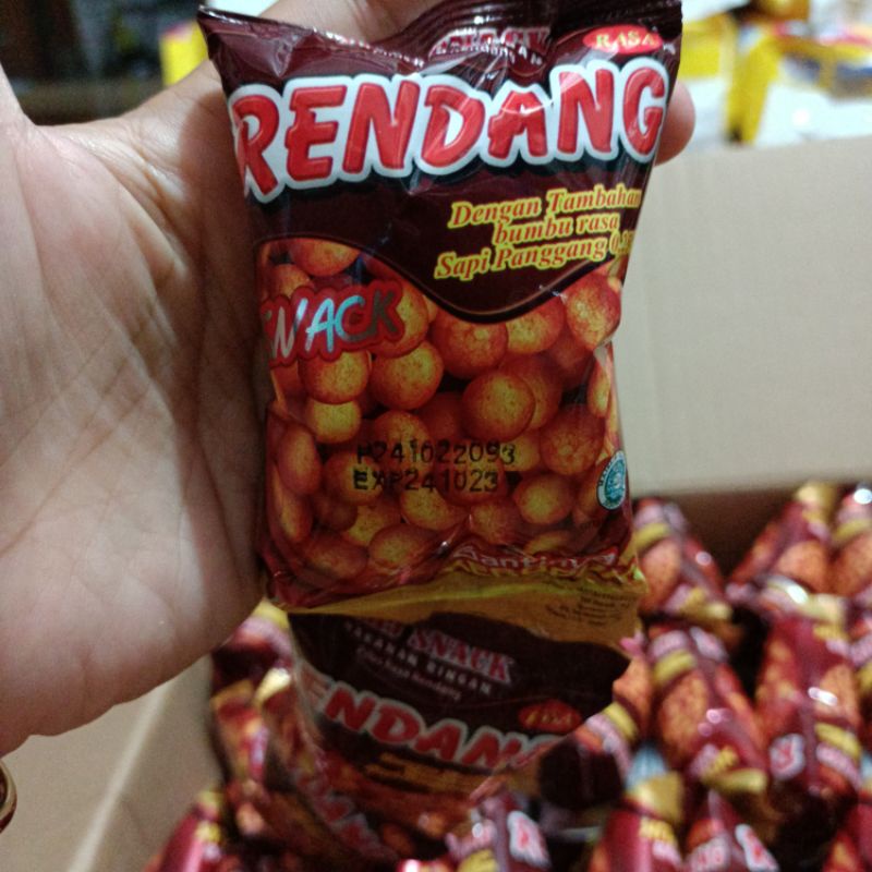 Jual Rendang Snack 10pcs (1pack) | Shopee Indonesia