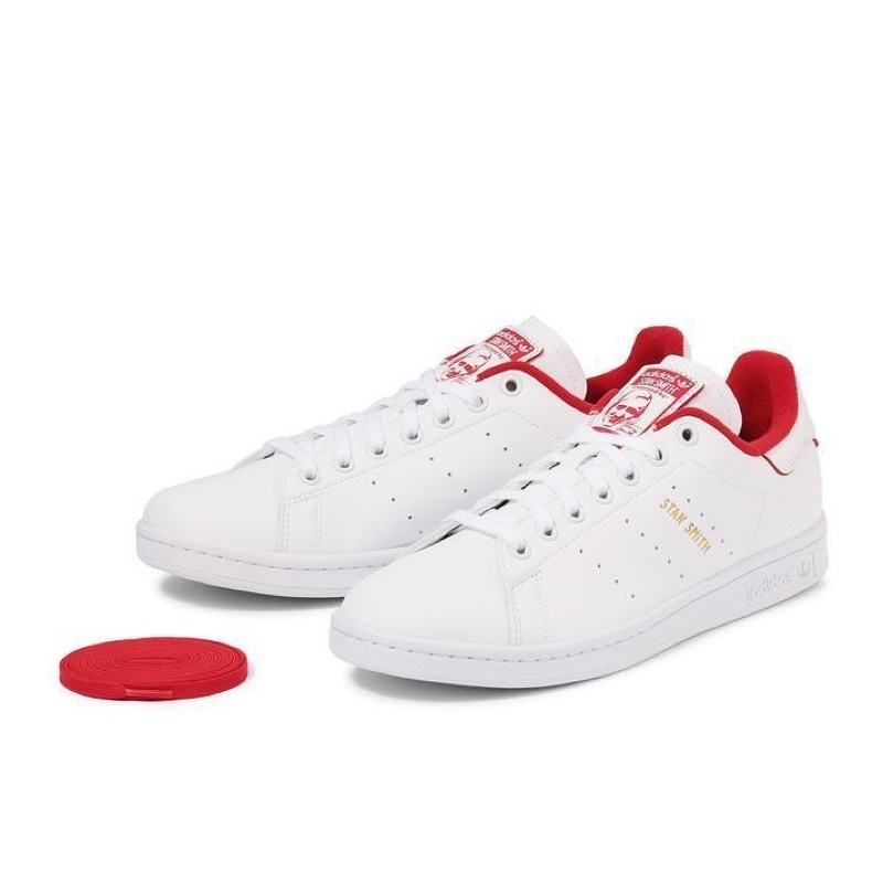 Jual ADIDAS STAN SMITH OG CLOUD WHITE RED SCARLET ORIGINAL BNIB RESMI GX4463 Shopee Indonesia
