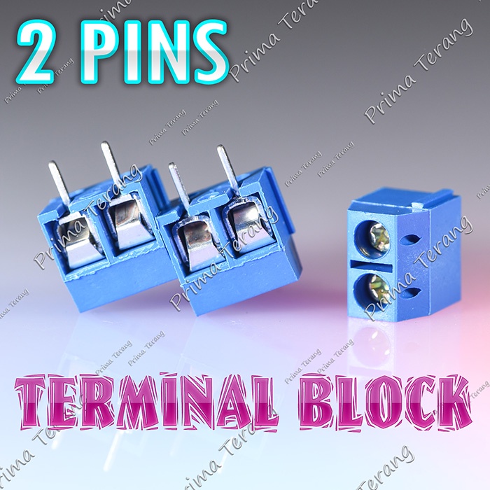 Jual Terminal Block PCB 2P Blok 2 Pin | Shopee Indonesia