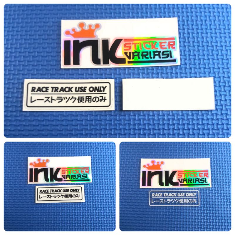 Jual STICKER RACE TRACK USE ONLY JAPAN TRANSPARANT | Shopee Indonesia