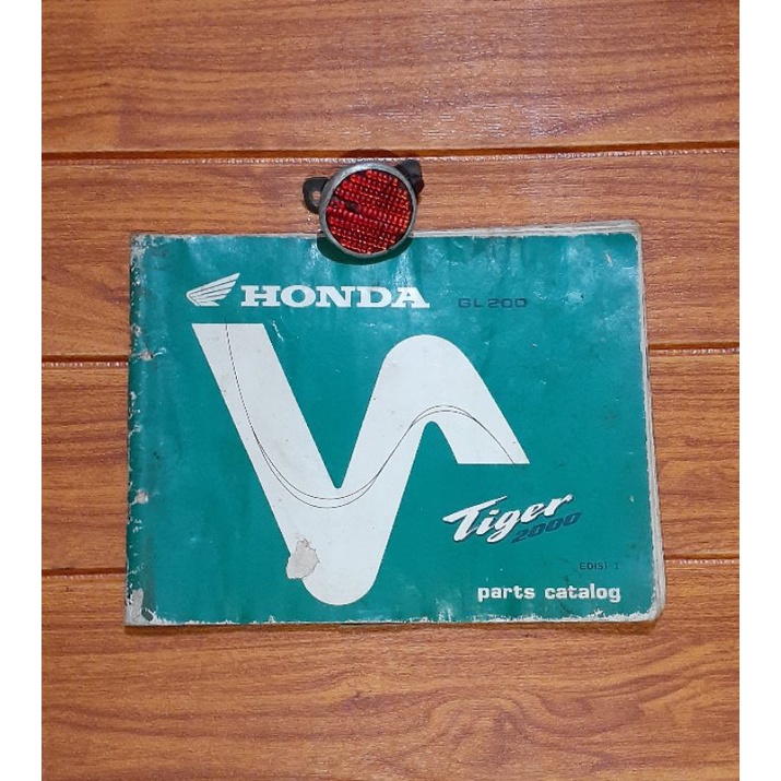 Jual PARTS CATALOG HONDA TIGER 2000/ GL 200 (Original) | Shopee Indonesia