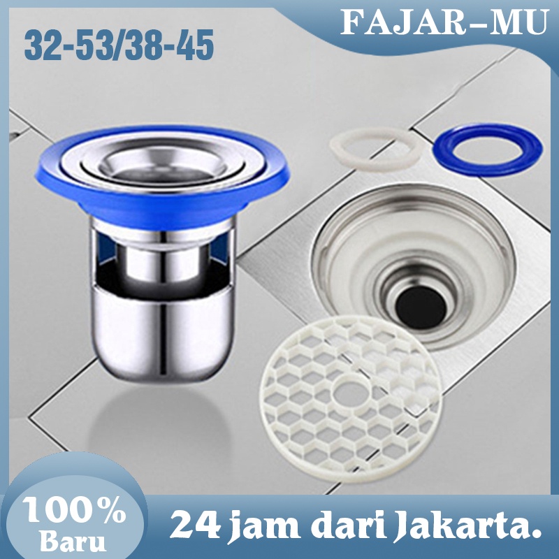 Jual Floor Drain Stainless Steel UType Floor Drain Core Plug AntiOdor
