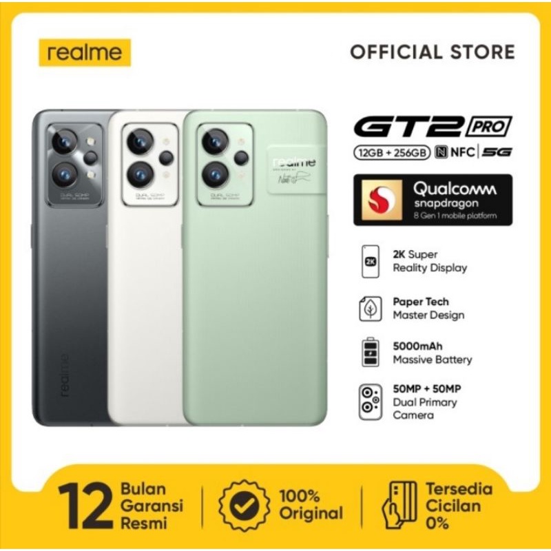 Jual Realme GT2 Pro 12Gb/256Gb | Shopee Indonesia