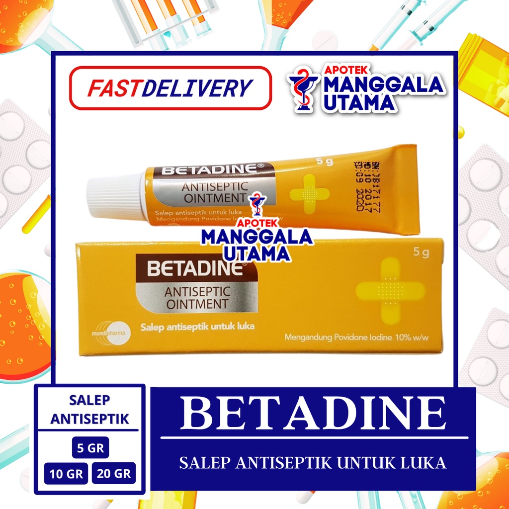 Jual BETADINE ANTISEPTIK SALEP LUKA | Shopee Indonesia