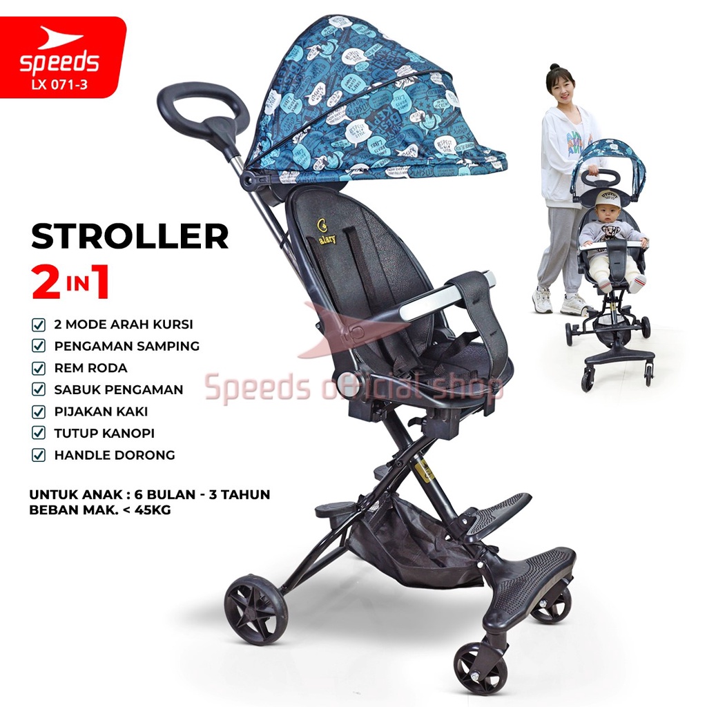 Stroller bayi store 2 tahun