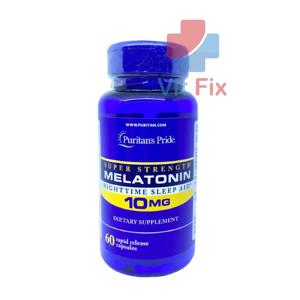 Jual Puritan Pride Melatonin 10 Mg 60 Kapsul Shopee Indonesia