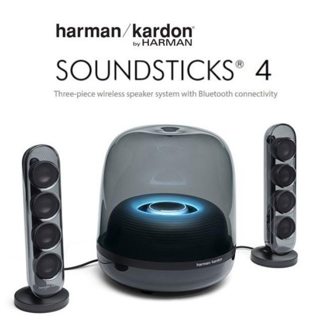 Jual Harman Kardon Soundsticks 4 Bluetooth Speaker Shopee Indonesia