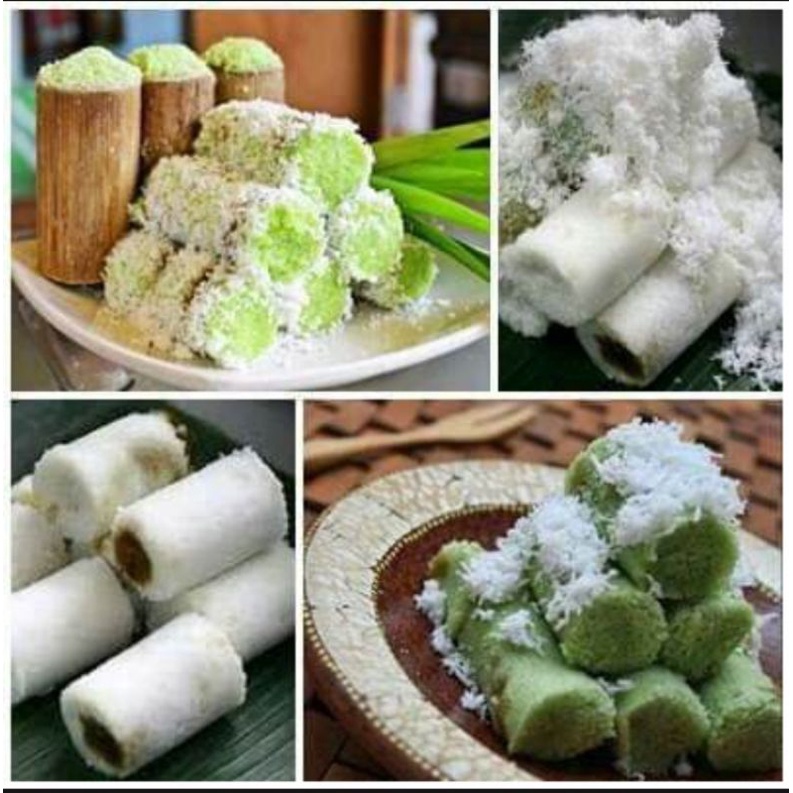 Jual cetakan kue putu bambu 12 pcs ukuran 2.5 cm - 3 cm | Shopee Indonesia