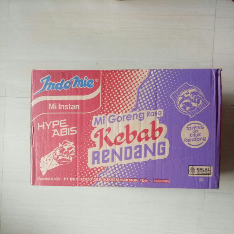 Jual indomie mi goreng kebab rendang 83g | Shopee Indonesia