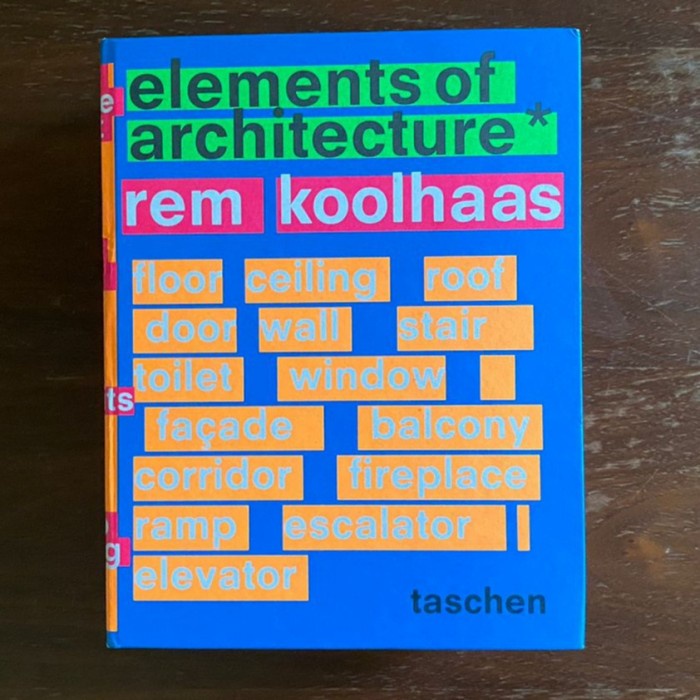 Jual Rem Koolhaas. Elements of Architecture. buku baru. ready Shopee
