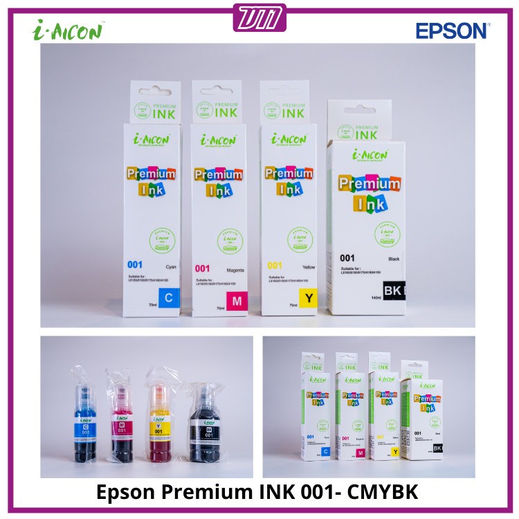 Jual Tinta printer Epson 001 i-Aicon | Shopee Indonesia