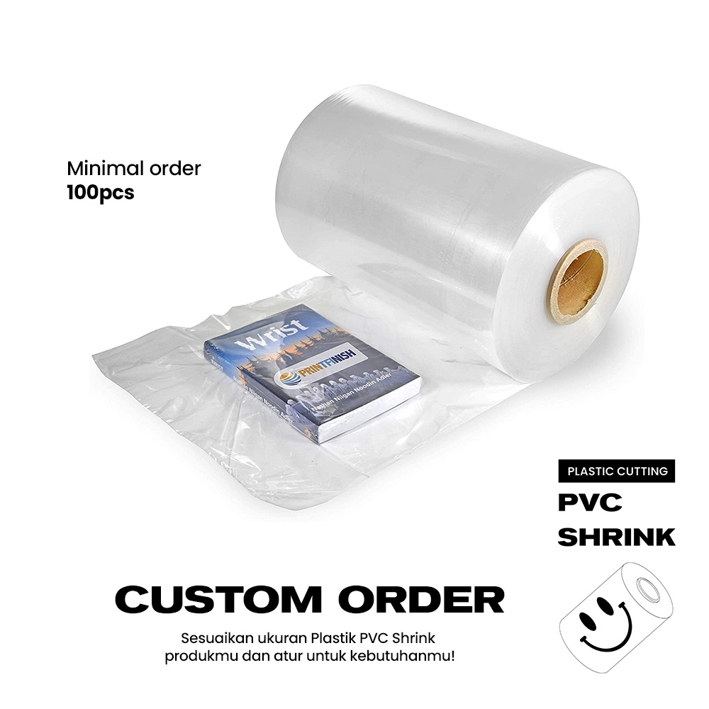 Jual Custom Cutting Plastik PVC Shrink / Plastik Segel | Shopee Indonesia